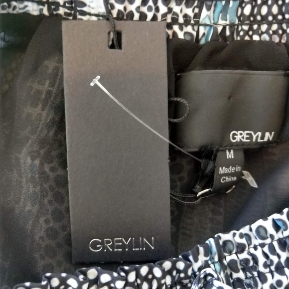 Greylin medium drawstring smocked skirt - Picture 6 of 8